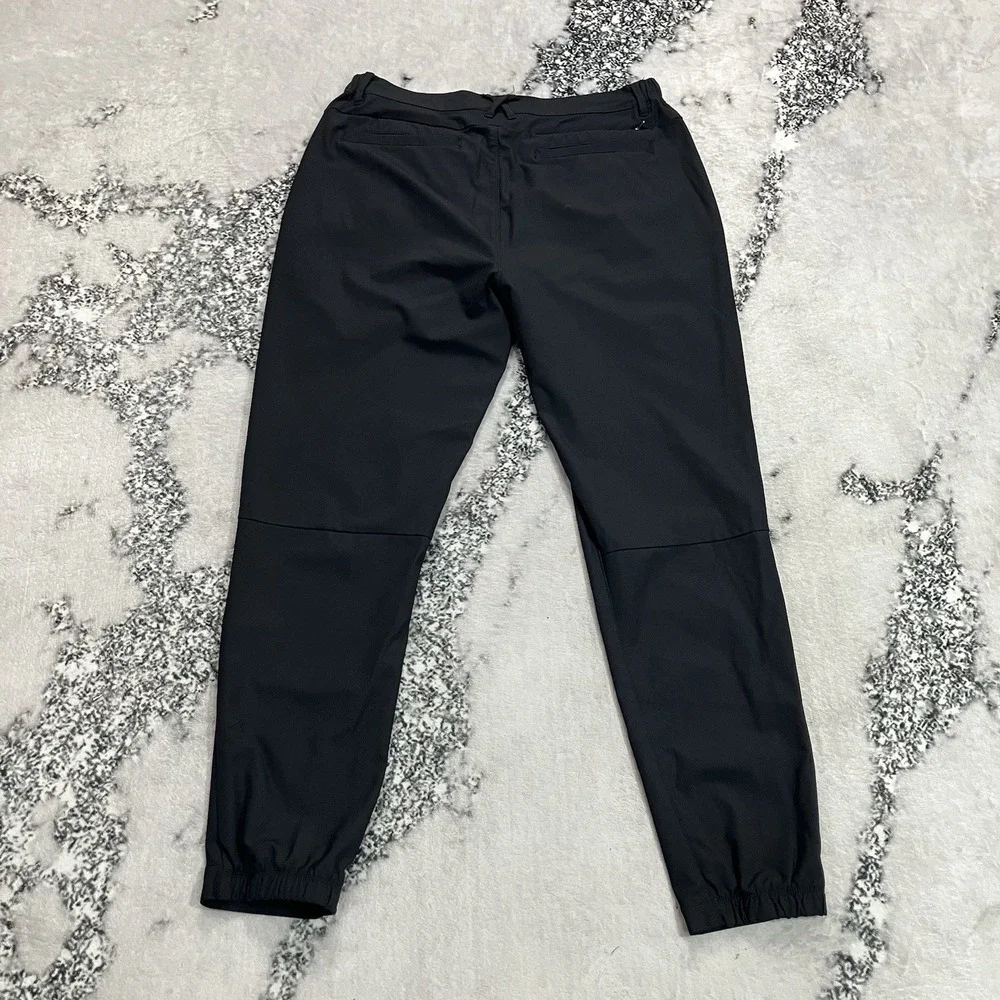 Cuts AO Pants Black Size Large Slim Fit Performance Stretch Chino Casual